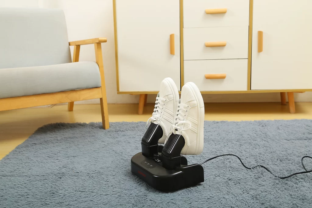 shoes drying